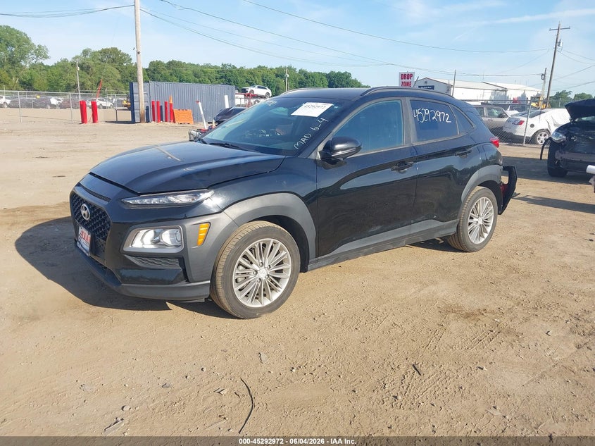 2018 Hyundai Kona VIN KM8K2CAAXJU082658 IAAI salvage auction — REAR END, Salvage Title, sold $2,450 on 2026-07-21 (photo 2)