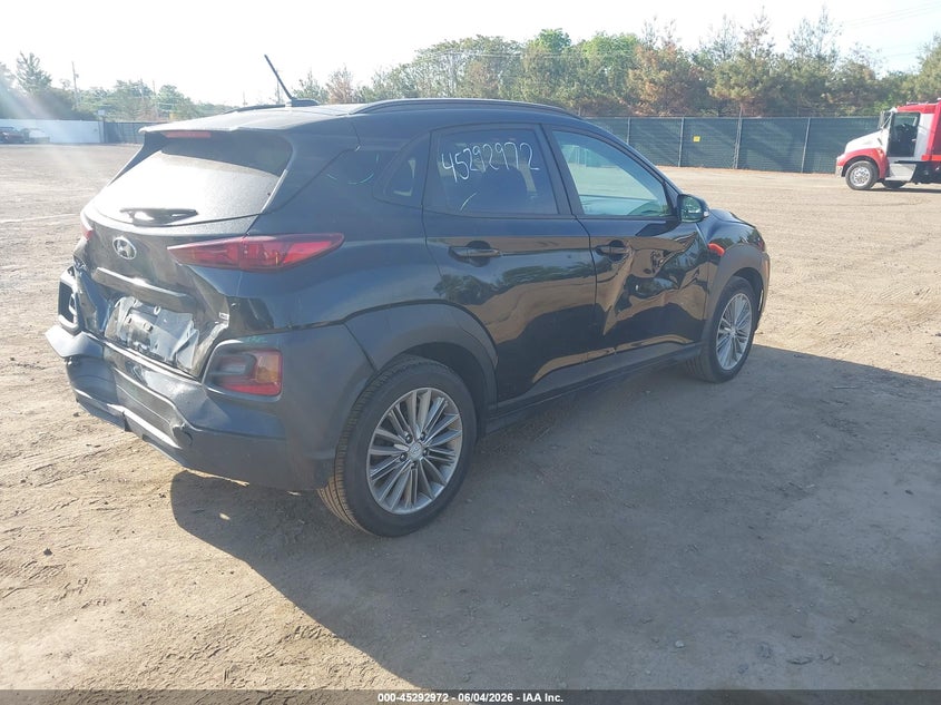 2018 Hyundai Kona VIN KM8K2CAAXJU082658 IAAI salvage auction — REAR END, Salvage Title, sold $2,450 on 2026-07-21 (photo 4)