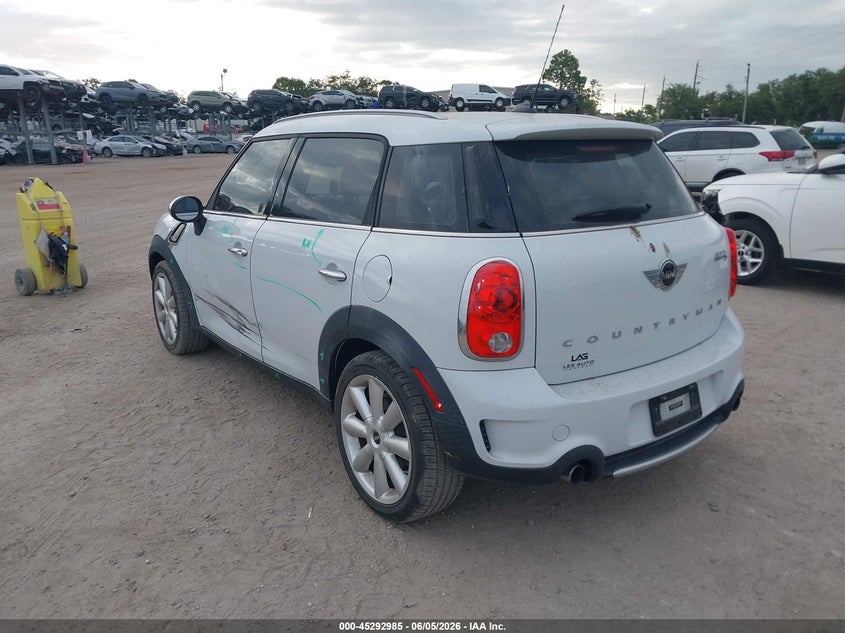 2014 Mini Countryman VIN WMWZC3C58EWT00555 IAAI salvage auction — LEFT SIDE, Salvage Title, sold $2,450 on 2026-07-07 (photo 3)