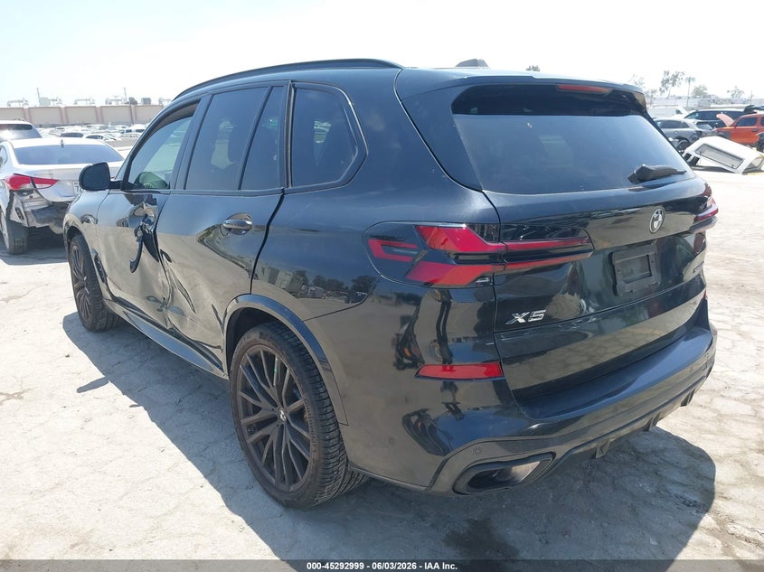 2024 BMW X5 VIN 5UX13EU0XR9T35891 IAAI salvage auction — SIDE, Salvage (California), sold $36,250 on 2026-07-29 (photo 3)