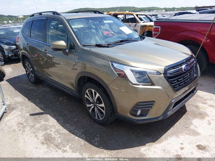 2022 Subaru Forester VIN JF2SKANC3NH404917 IAAI salvage auction — FRONT END, Salvage Title, sold $0 on 2026-09-16 (photo 1)