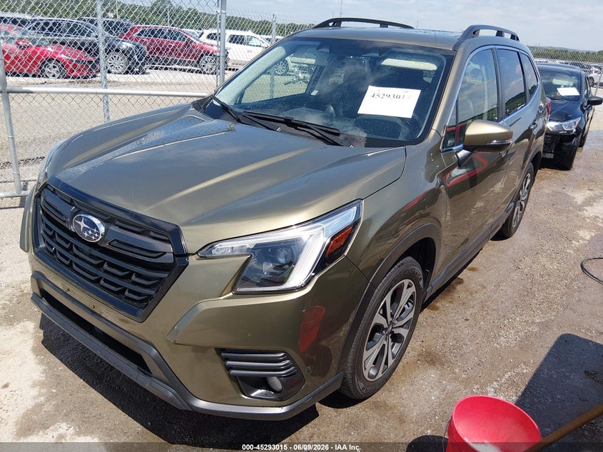 2022 Subaru Forester VIN JF2SKANC3NH404917 IAAI salvage auction — FRONT END, Salvage Title, sold $0 on 2026-09-16 (photo 2)