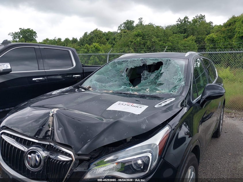 2020 Buick Envision VIN LRBFXCSA1LD229568 IAAI salvage auction — FRONT END, Salvage (Louisiana), sold $2,400 on 2026-07-28 (photo 6)