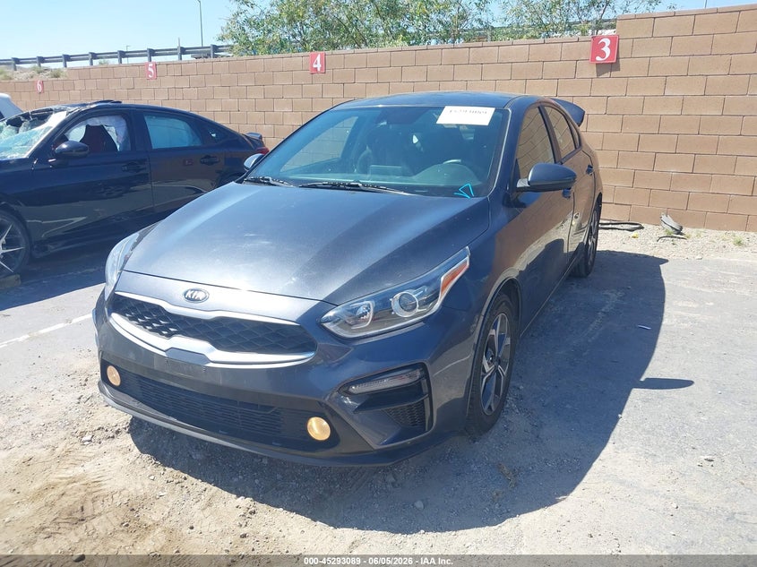 2020 Kia Forte VIN 3KPF24AD4LE249099 IAAI salvage auction — REAR END, Salvage Title, sold $2,850 on 2026-07-23 (photo 2)