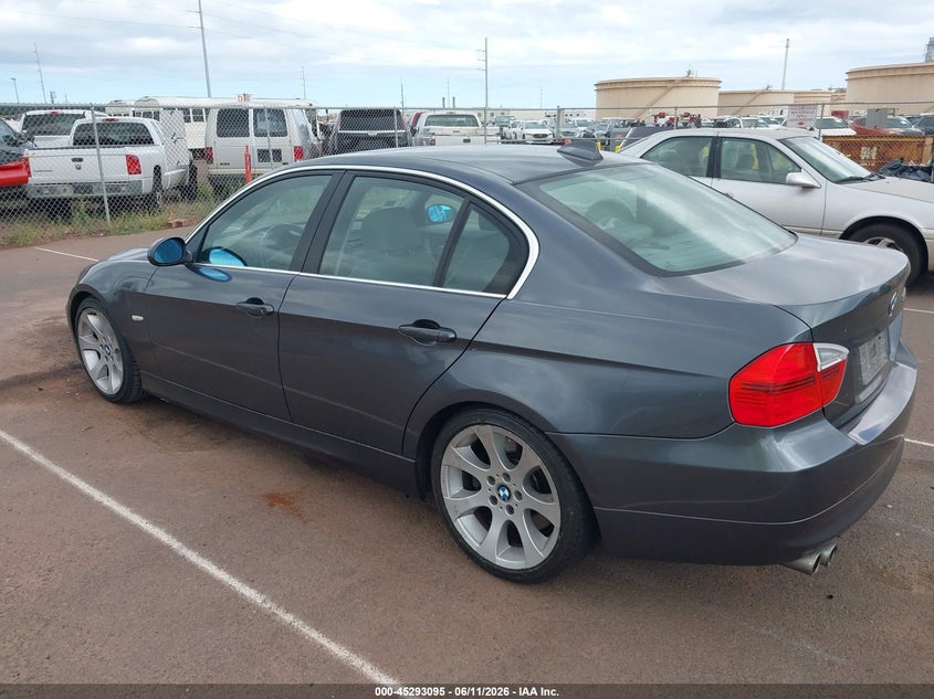 2006 BMW 3 series VIN WBAVB33586KS33739 IAAI salvage auction — NORMAL WEAR, Clear (Hawaii), sold $1,900 on 2026-08-04 (photo 3)