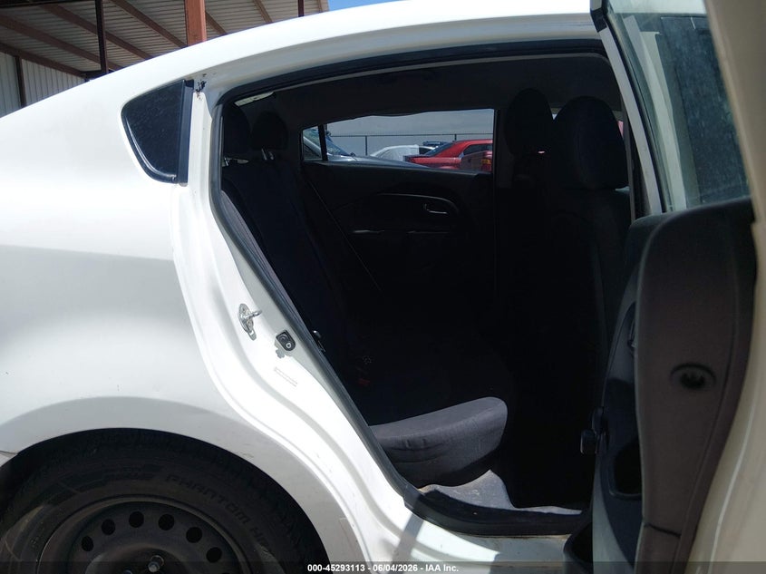 2013 Kia Rio VIN KNADM4A33D6291440 IAAI salvage auction — LEFT FRONT, Salvage Title, sold $200 on 2026-07-22 (photo 8)