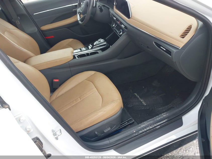 2021 Hyundai Sonata VIN 5NPEH4J29MH125951 IAAI salvage auction — HAIL, Salvage Title, sold $8,400 on 2026-07-06 (photo 5)