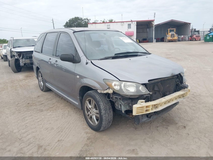 2004 Mazda Mpv VIN JM3LW28A640513562 IAAI salvage auction — FRONT END, Rebuildable (Florida), sold $375 on 2026-07-10 (photo 1)