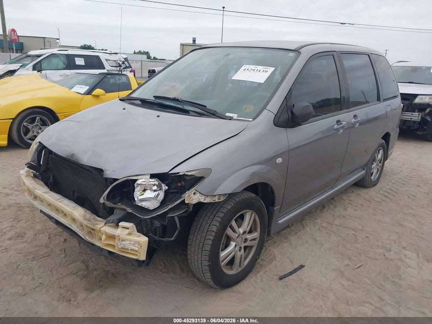 2004 Mazda Mpv VIN JM3LW28A640513562 IAAI salvage auction — FRONT END, Rebuildable (Florida), sold $375 on 2026-07-10 (photo 2)