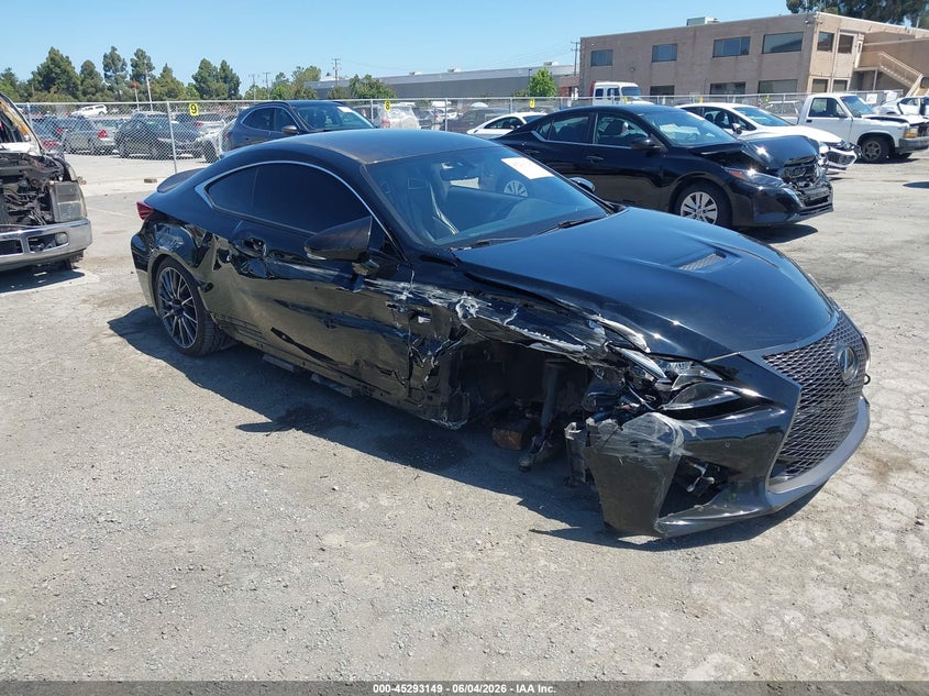 2016 Lexus Rc-f VIN JTHHP5BC2G5005358 — IAAI salvage auction photo