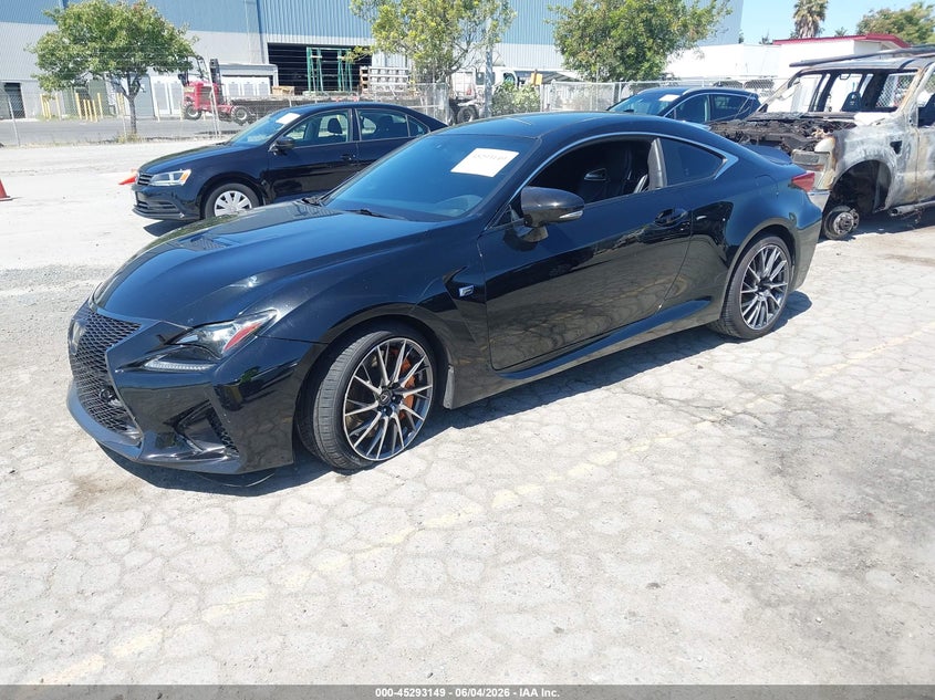 2016 Lexus Rc-f VIN JTHHP5BC2G5005358 IAAI salvage auction — RIGHT SIDE, Salvage (California), sold $11,300 on 2026-08-03 (photo 2)