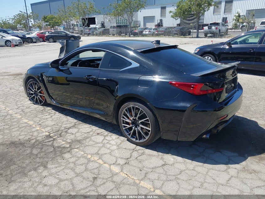 2016 Lexus Rc-f VIN JTHHP5BC2G5005358 IAAI salvage auction — RIGHT SIDE, Salvage (California), sold $11,300 on 2026-08-03 (photo 3)