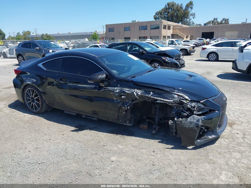 2016 Lexus Rc-f VIN JTHHP5BC2G5005358 IAAI salvage auction — RIGHT SIDE, Salvage (California), sold $11,300 on 2026-08-03 (photo 6)