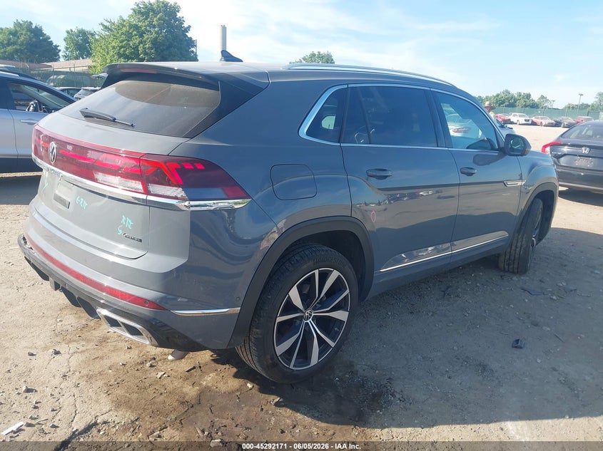 2024 Volkswagen Atlas cross sport VIN 1V2FE2CA3RC255456 IAAI salvage auction — LEFT REAR, Salvage Title, sold $19,200 on 2026-07-24 (photo 4)