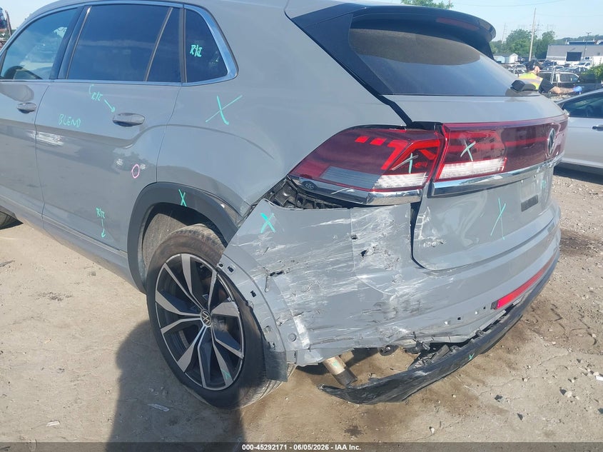 2024 Volkswagen Atlas cross sport VIN 1V2FE2CA3RC255456 IAAI salvage auction — LEFT REAR, Salvage Title, sold $19,200 on 2026-07-24 (photo 6)