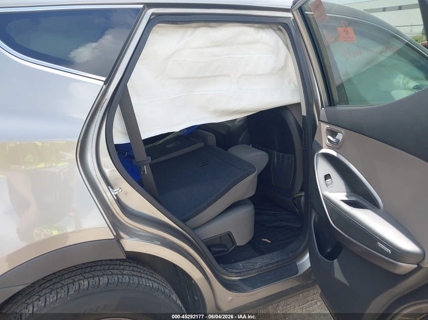 2013 Hyundai Santa fe VIN 5XYZT3LB4DG010012 IAAI salvage auction — BIO HAZARD, Salvage Title, sold $250 on 2026-07-07 (photo 8)