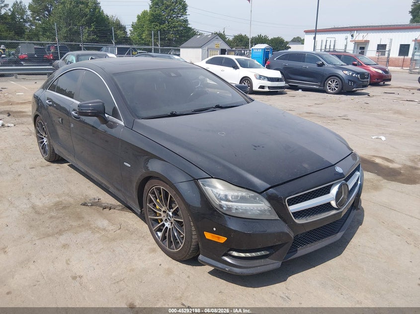 2012 Mercedes-benz Cls-klasse VIN WDDLJ9BB6CA035840 IAAI salvage auction — NORMAL WEAR, Salvage Title, sold $1,925 on 2026-07-13 (photo 1)