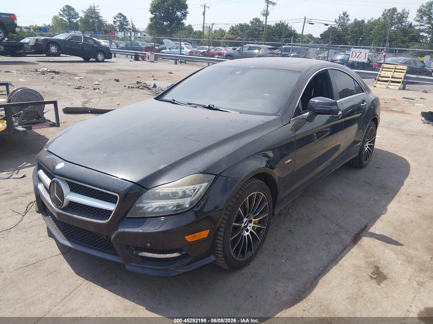 2012 Mercedes-benz Cls-klasse VIN WDDLJ9BB6CA035840 IAAI salvage auction — NORMAL WEAR, Salvage Title, sold $1,925 on 2026-07-13 (photo 2)