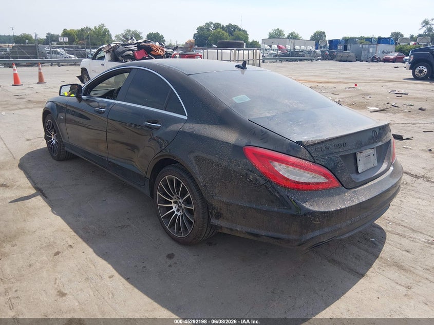 2012 Mercedes-benz Cls-klasse VIN WDDLJ9BB6CA035840 IAAI salvage auction — NORMAL WEAR, Salvage Title, sold $1,925 on 2026-07-13 (photo 3)