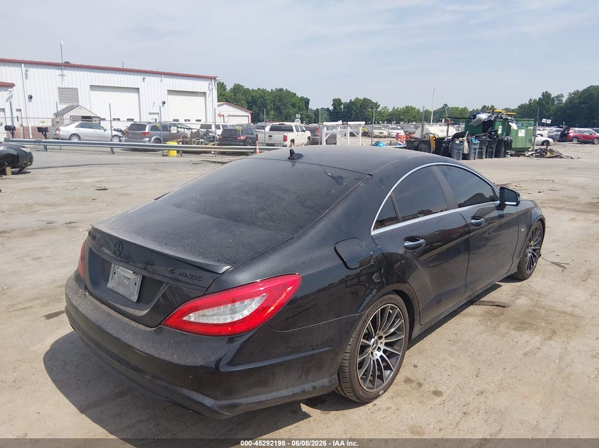 2012 Mercedes-benz Cls-klasse VIN WDDLJ9BB6CA035840 IAAI salvage auction — NORMAL WEAR, Salvage Title, sold $1,925 on 2026-07-13 (photo 4)