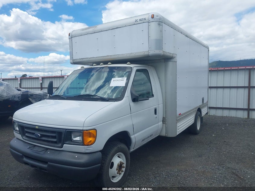 2007 Ford E-450 VIN 1FDXE45S07DB24172 IAAI salvage auction — UNKNOWN, Clear (Arizona), sold $25 on 2026-07-09 (photo 2)