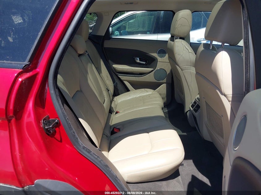 2017 Land rover Range rover evoque VIN SALVP2BG5HH237581 IAAI salvage auction — REAR END, Salvage Title, sold $4,175 on 2026-07-10 (photo 8)