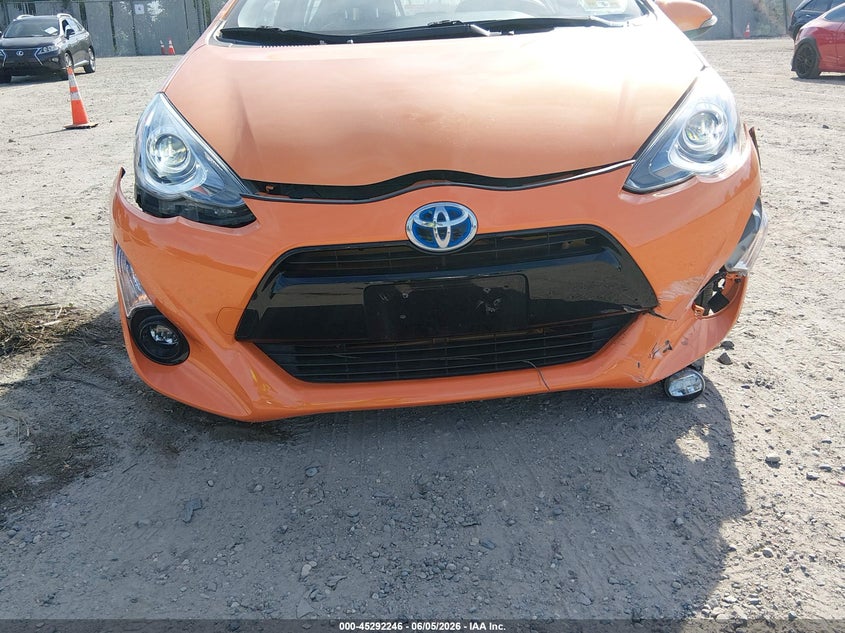 2015 Toyota Prius c VIN JTDKDTB3XF1104245 IAAI salvage auction — FRONT END, Salvage Title, sold $2,625 on 2026-07-28 (photo 6)