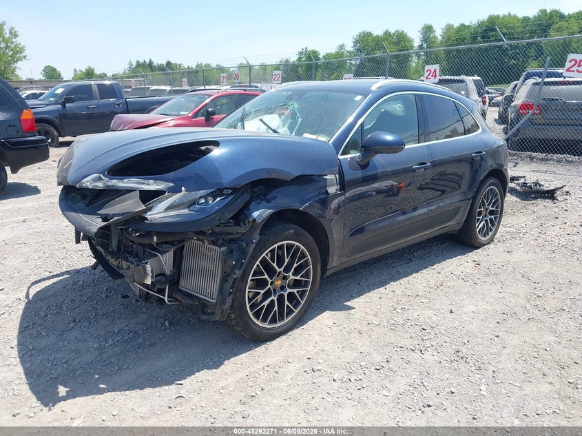 2018 Porsche Macan VIN WP1AB2A53JLB37050 IAAI salvage auction — FRONT END, Salvage Title, sold $25 on 2026-07-23 (photo 2)