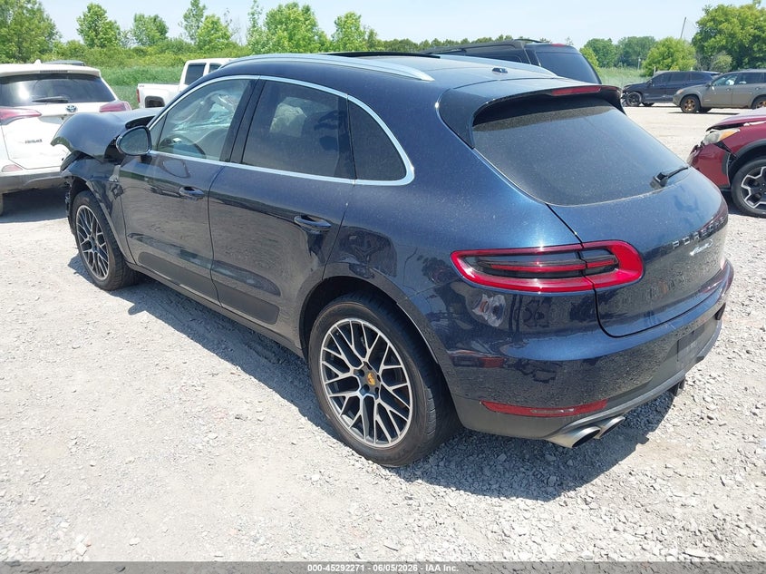 2018 Porsche Macan VIN WP1AB2A53JLB37050 IAAI salvage auction — FRONT END, Salvage Title, sold $25 on 2026-07-23 (photo 3)