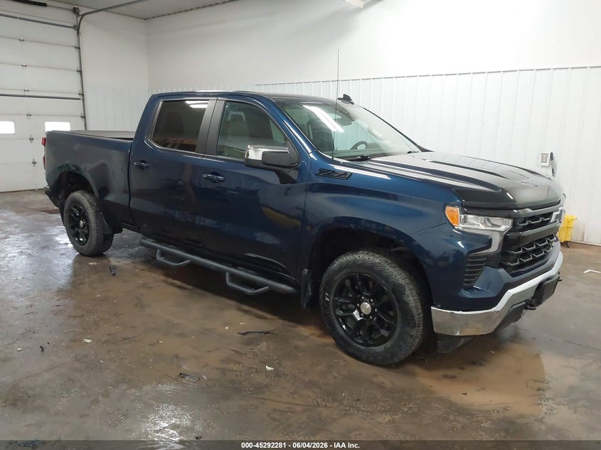 2023 Chevrolet Silverado VIN 3GCUDDED5PG169784 IAAI salvage auction — REAR END, Regular (South Dakota), sold $16,600 on 2026-07-31 (photo 1)