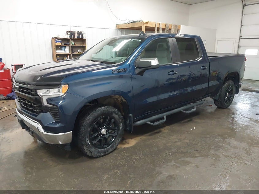 2023 Chevrolet Silverado VIN 3GCUDDED5PG169784 IAAI salvage auction — REAR END, Regular (South Dakota), sold $16,600 on 2026-07-31 (photo 2)