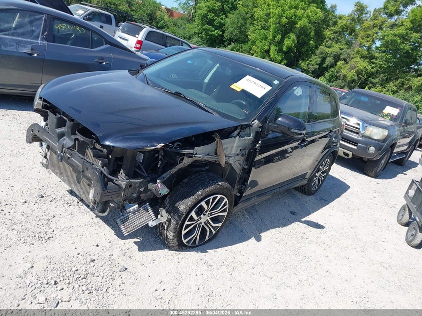 2019 Mitsubishi Outlander VIN JA4AR3AUXKU006133 IAAI salvage auction — FRONT END, Salvage Title, sold $2,850 on 2026-07-07 (photo 2)