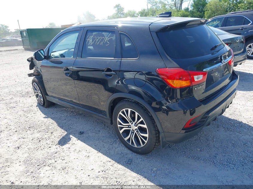2019 Mitsubishi Outlander VIN JA4AR3AUXKU006133 IAAI salvage auction — FRONT END, Salvage Title, sold $2,850 on 2026-07-07 (photo 3)