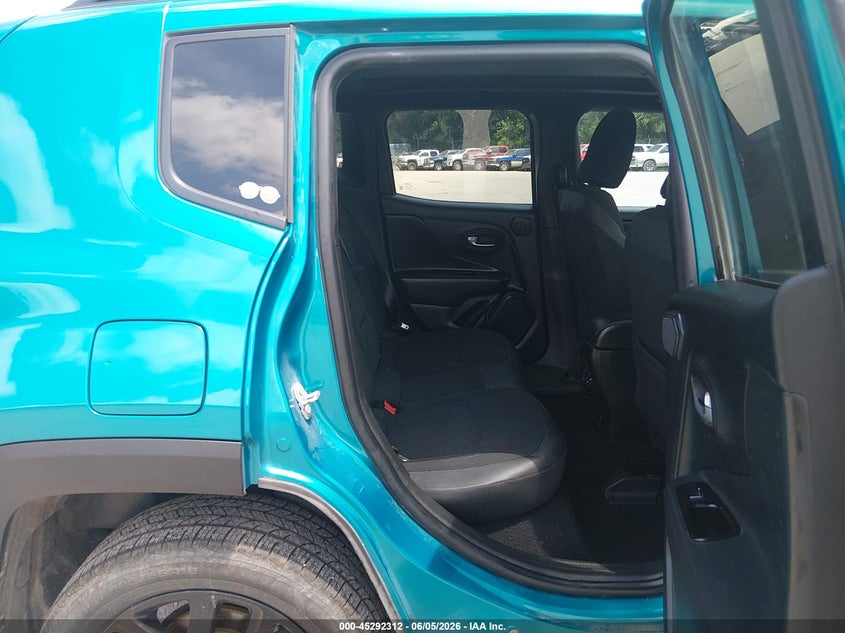 2022 Jeep Renegade VIN ZACNJDE11NPP00541 IAAI salvage auction — HAIL, Salvage (Kansas), sold $475 on 2026-07-29 (photo 8)