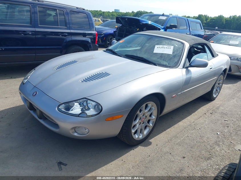 2002 Jaguar Xkr VIN SAJDA42B62PA26315 IAAI salvage auction — HAIL, Salvage (Ohio), sold $1,800 on 2026-07-29 (photo 2)
