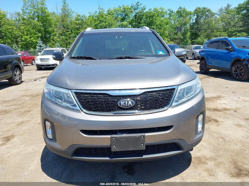 2015 Kia Sorento VIN 5XYKT4A61FG595518 IAAI salvage auction — NORMAL WEAR, Clear (New Jersey), sold $1,700 on 2026-07-09 (photo 6)