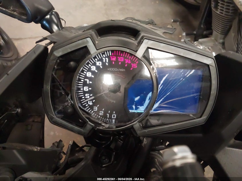 2023 Kawasaki Ex VIN JKAEXKH10PDAN4215 IAAI salvage auction — FRONT END, Salvage Title, sold $675 on 2026-07-08 (photo 7)