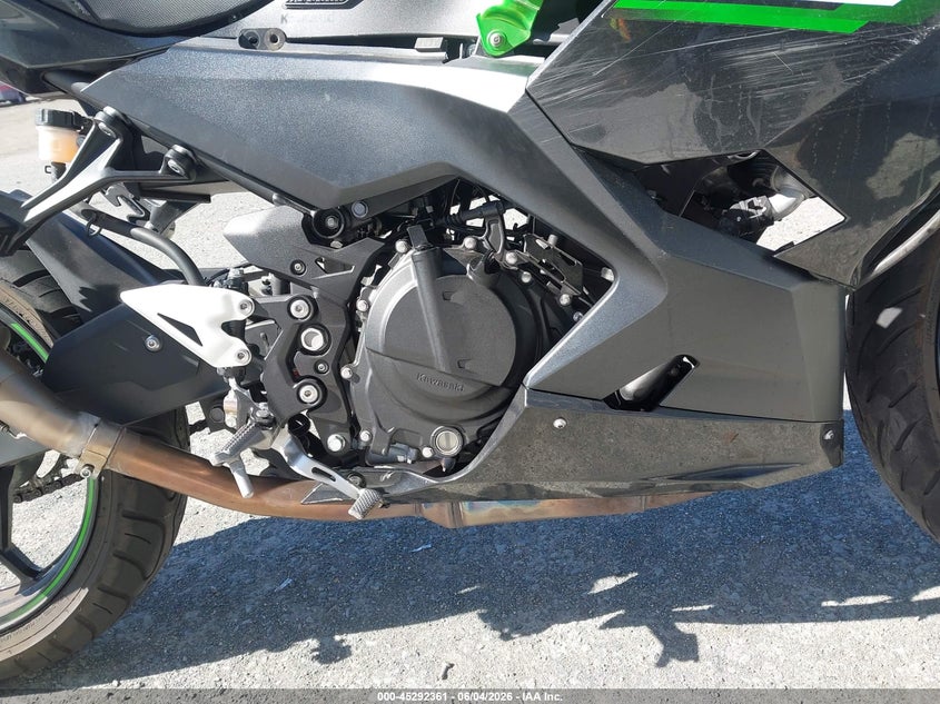 2023 Kawasaki Ex VIN JKAEXKH10PDAN4215 IAAI salvage auction — FRONT END, Salvage Title, sold $675 on 2026-07-08 (photo 8)