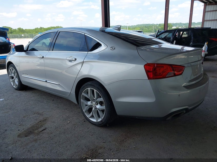 2017 Chevrolet Impala VIN 1G1145S37HU143635 IAAI salvage auction — HAIL, Salvage Title, sold $1,925 on 2026-07-17 (photo 3)