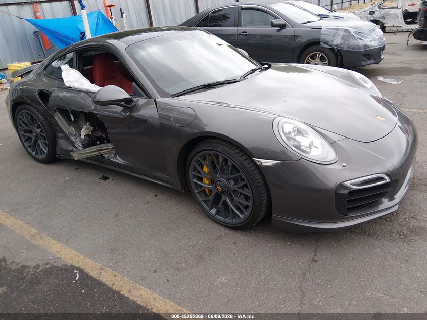 2016 Porsche 911 VIN WP0AD2A93GS166187 IAAI salvage auction — RIGHT SIDE, Salvage (Utah), sold $72,500 on 2026-07-20 (photo 1)