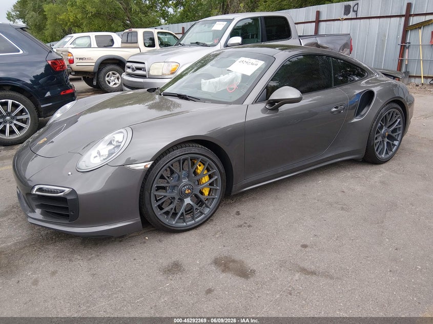 2016 Porsche 911 VIN WP0AD2A93GS166187 IAAI salvage auction — RIGHT SIDE, Salvage (Utah), sold $72,500 on 2026-07-20 (photo 2)