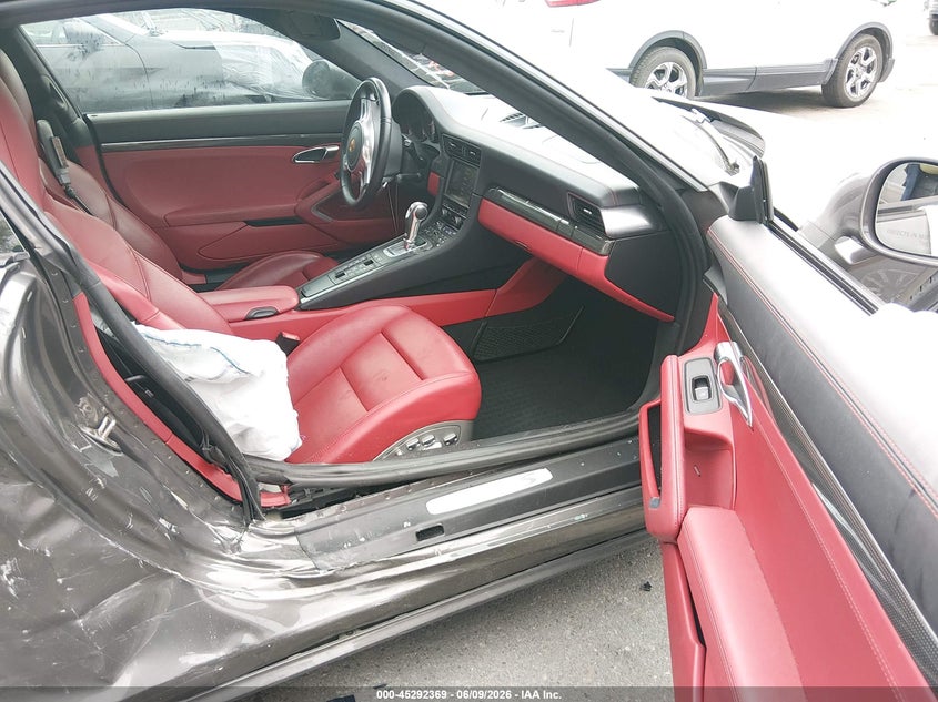 2016 Porsche 911 VIN WP0AD2A93GS166187 IAAI salvage auction — RIGHT SIDE, Salvage (Utah), sold $72,500 on 2026-07-20 (photo 5)