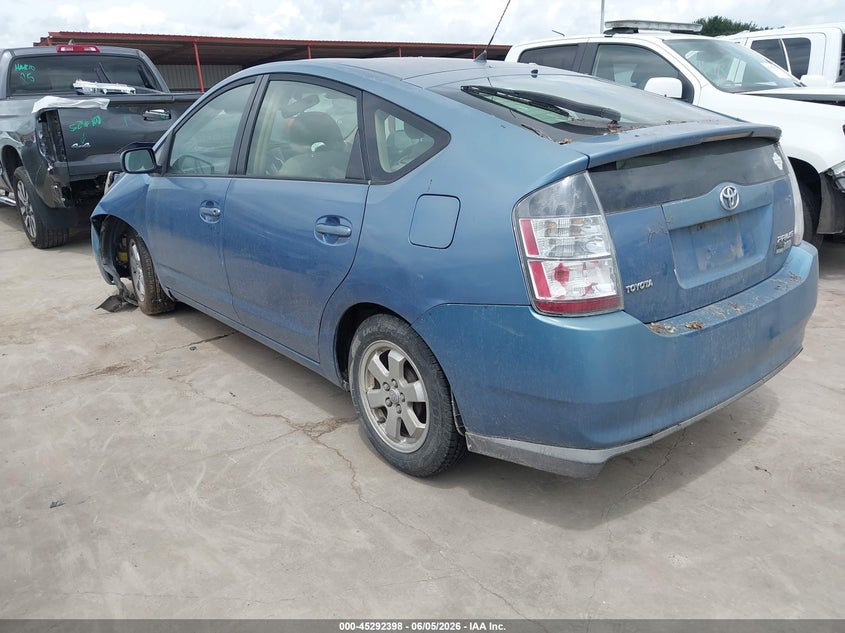 2004 Toyota Prius VIN JTDKB22U840023658 IAAI salvage auction — LEFT FRONT, Salvage (Texas), sold $250 on 2026-07-07 (photo 3)