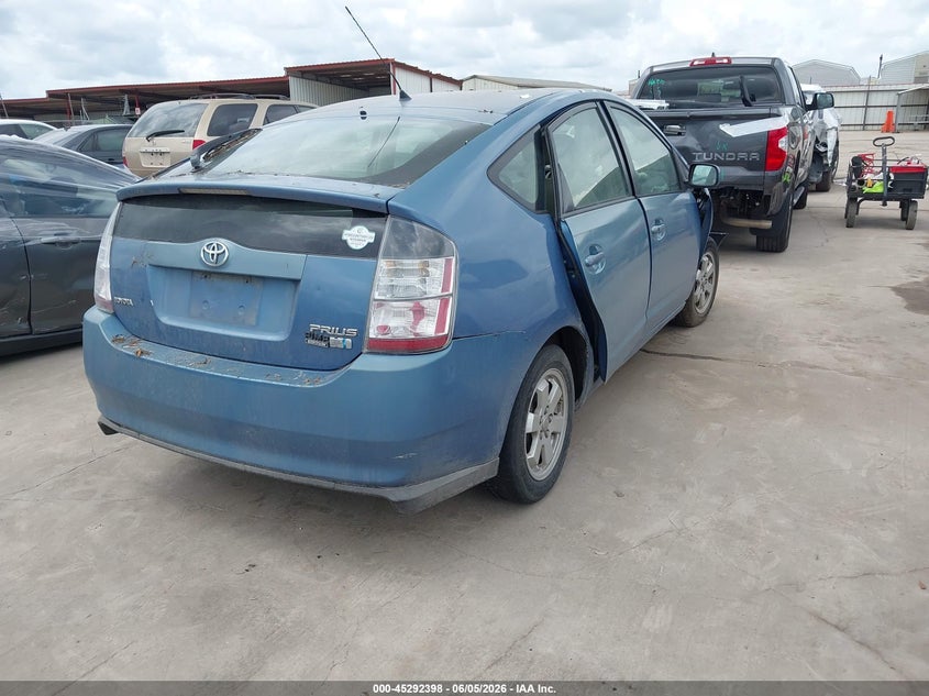 2004 Toyota Prius VIN JTDKB22U840023658 IAAI salvage auction — LEFT FRONT, Salvage (Texas), sold $250 on 2026-07-07 (photo 4)