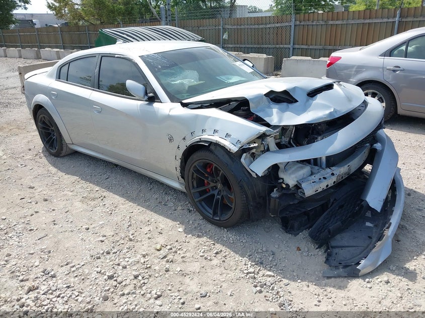 2020 Dodge Charger VIN 2C3CDXL99LH215756 IAAI salvage auction — FRONT END, Salvage (Illinois), sold $20,900 on 2026-08-22 (photo 1)