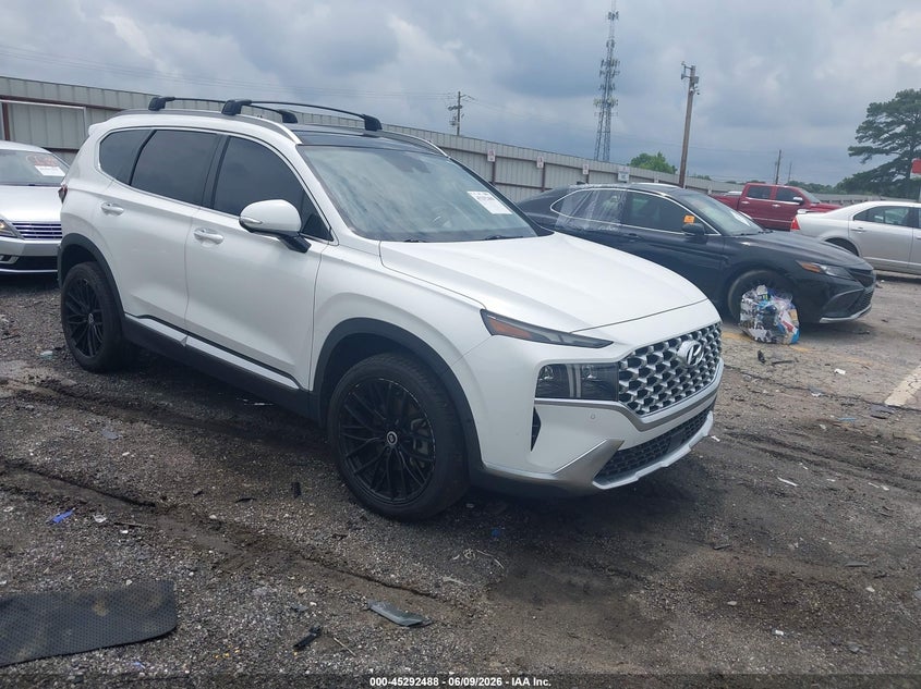 2021 Hyundai Santa fe VIN KM8S5DA19MU011078 — IAAI salvage auction photo