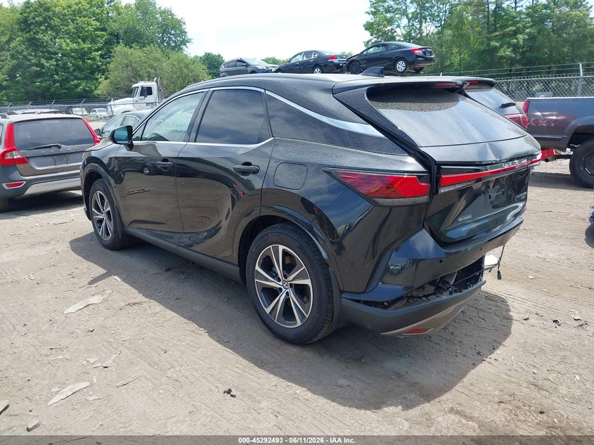 2025 Lexus Rx VIN 2T2BAMCA0SC113307 IAAI salvage auction — REAR END, Salvage (Massachusetts), sold $22,425 on 2026-07-30 (photo 3)