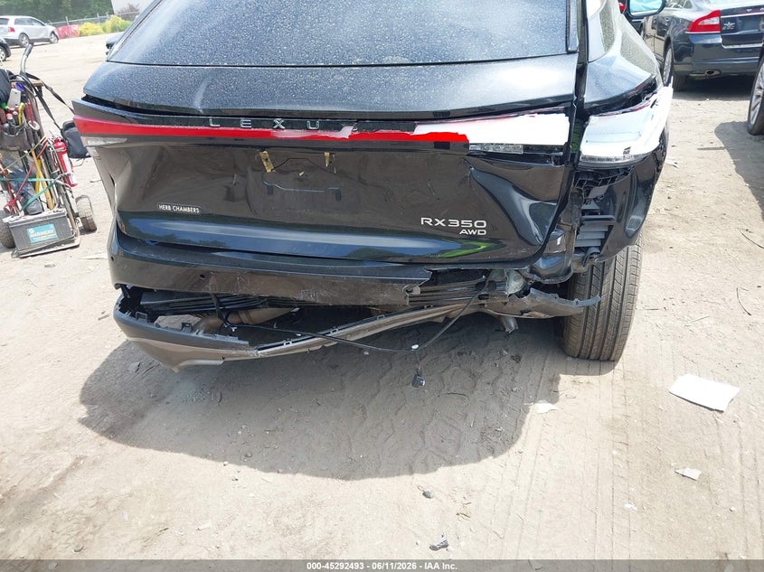 2025 Lexus Rx VIN 2T2BAMCA0SC113307 IAAI salvage auction — REAR END, Salvage (Massachusetts), sold $22,425 on 2026-07-30 (photo 6)