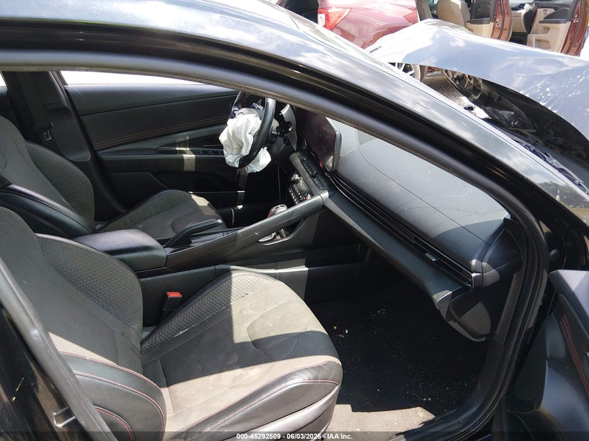 2023 Hyundai Elantra VIN KMHLR4AF2PU400881 IAAI salvage auction — FRONT END, Salvage Title, sold $3,500 on 2026-07-20 (photo 5)