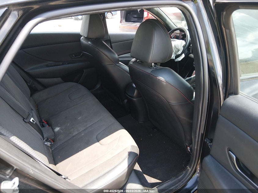 2023 Hyundai Elantra VIN KMHLR4AF2PU400881 IAAI salvage auction — FRONT END, Salvage Title, sold $3,500 on 2026-07-20 (photo 8)